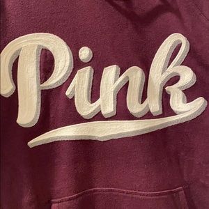 Pink women's hoodie